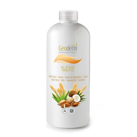 Organic & Natural Skin Pamper Shower Gel enriched with Aloe Vera, Coconut Oil from NATURBON UK